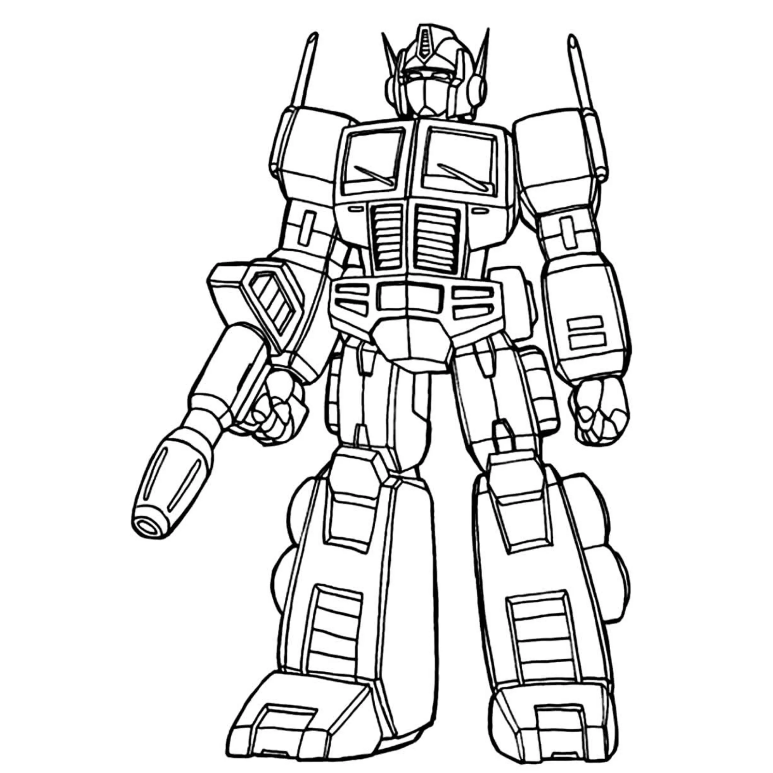 Transformers Coloring Pages – 017