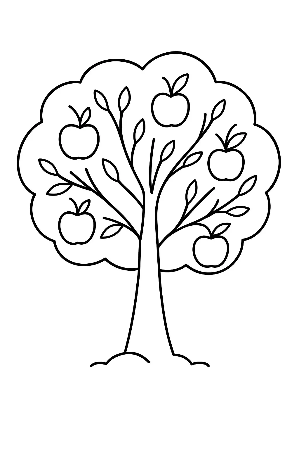 Trees Coloring Pages – 023