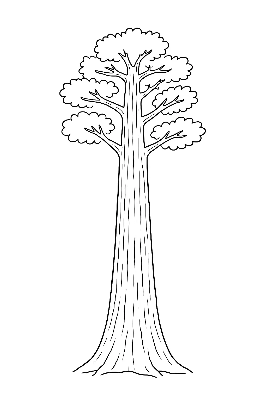 Trees Coloring Pages – 025
