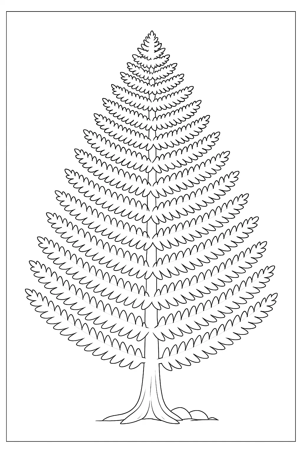 Trees Coloring Pages – 030
