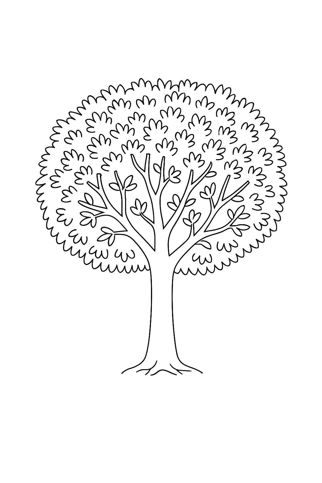 Trees Coloring Pages – 032