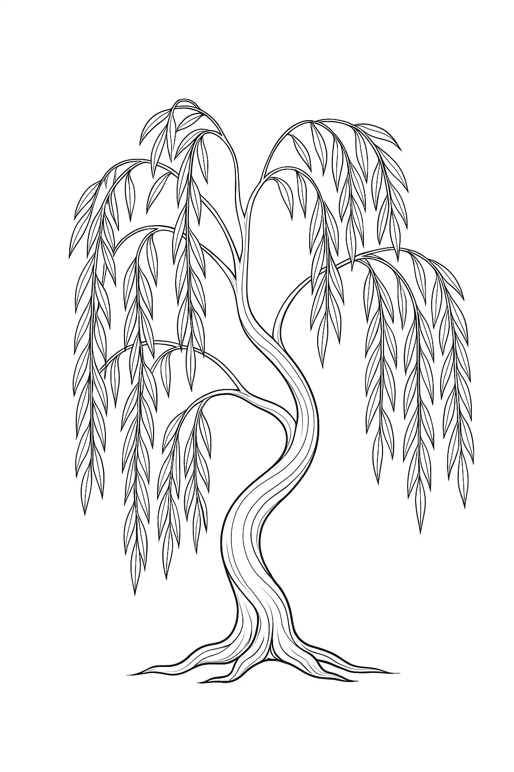 Trees Coloring Pages – 035