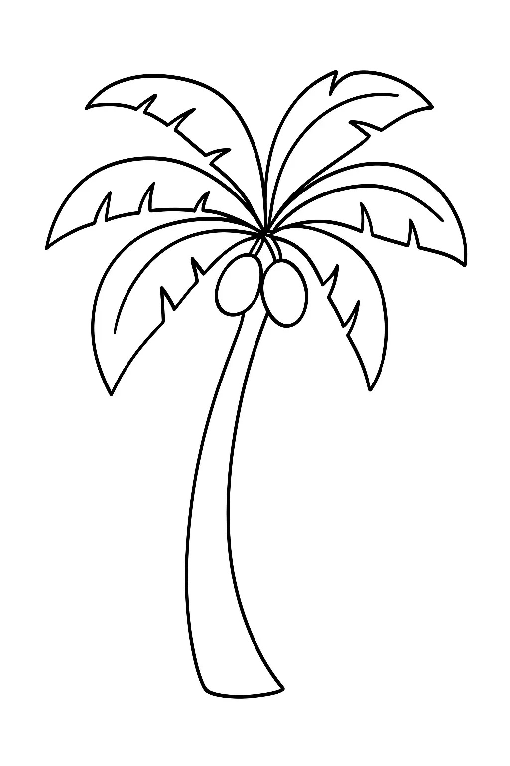 Trees Coloring Pages – 038