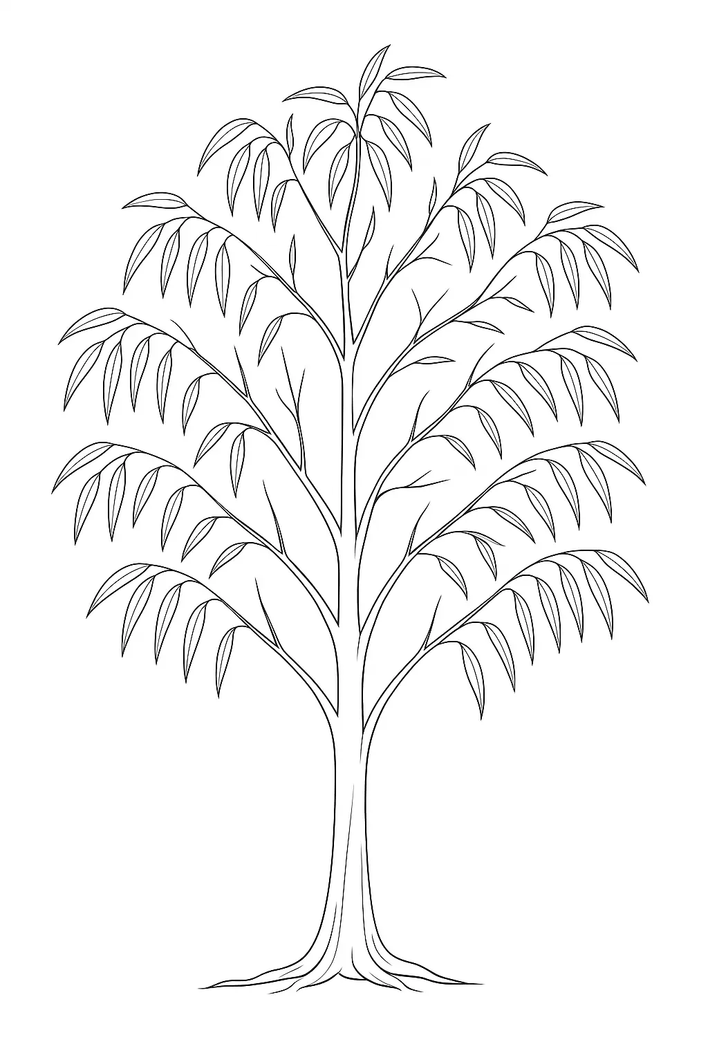 Trees Coloring Pages – 039