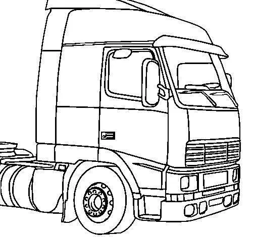 Trucks Coloring Pages – 002