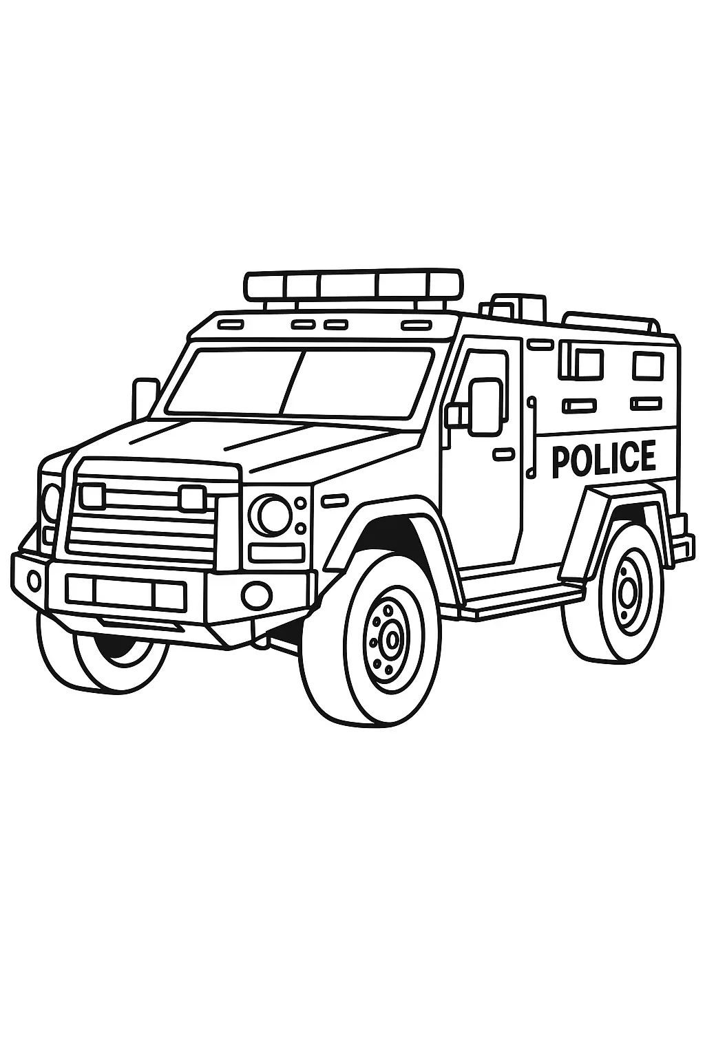 Trucks Coloring Pages – 020