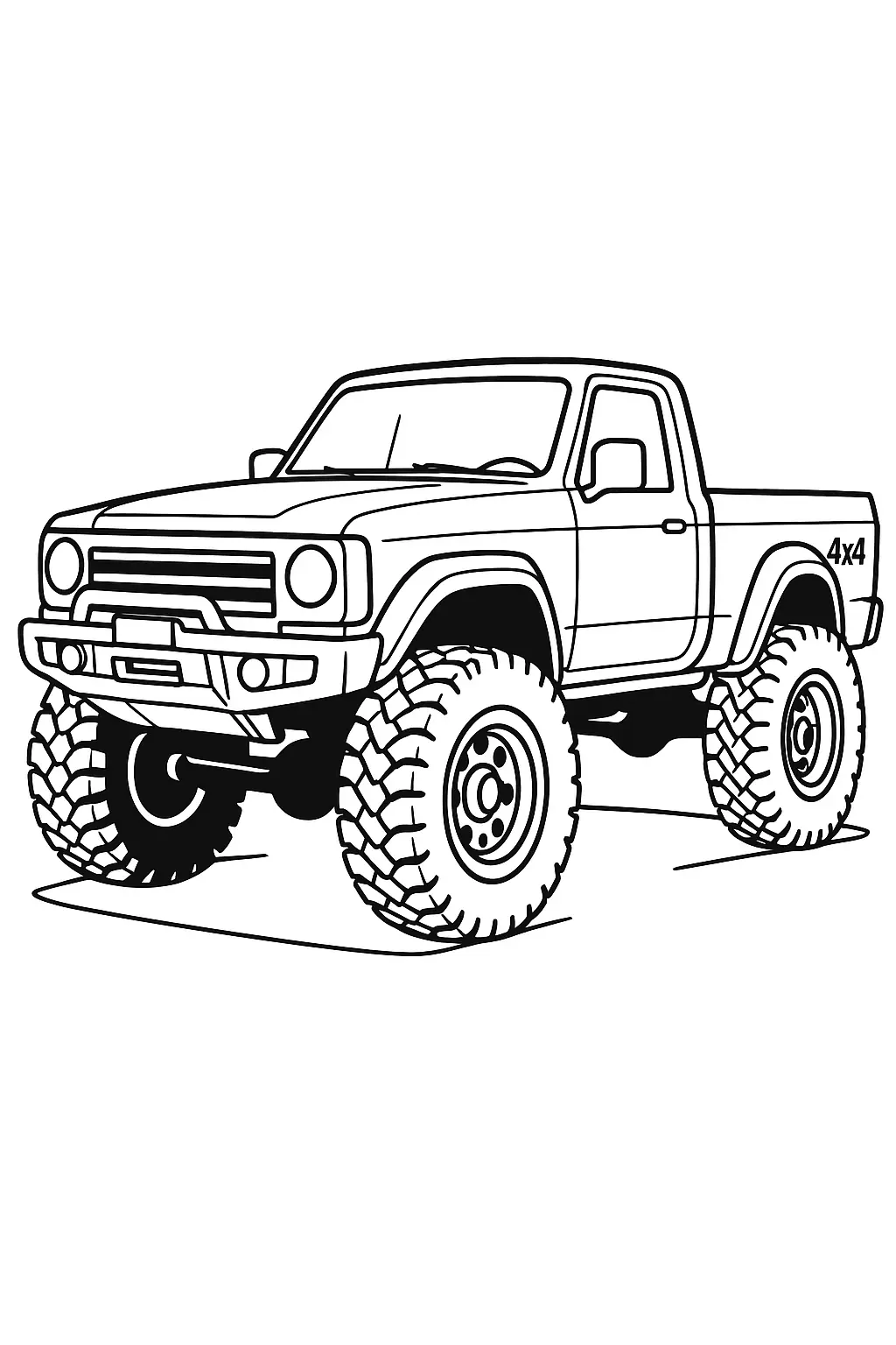 Trucks Coloring Pages – 024