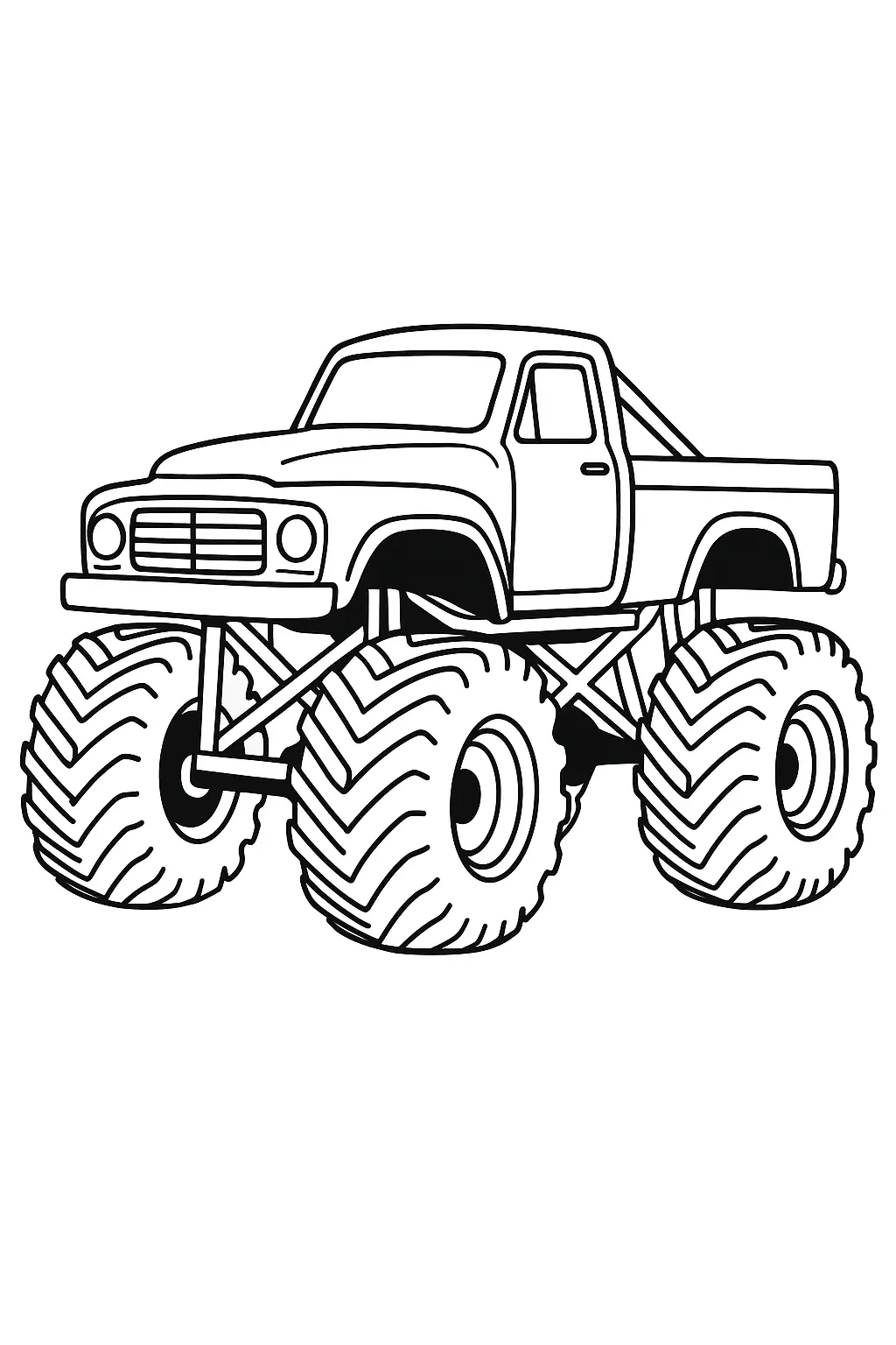 Trucks Coloring Pages – 032