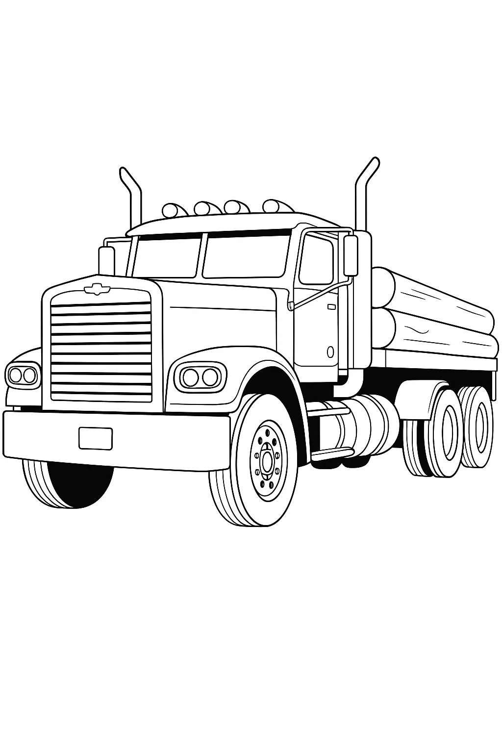 Trucks Coloring Pages – 033