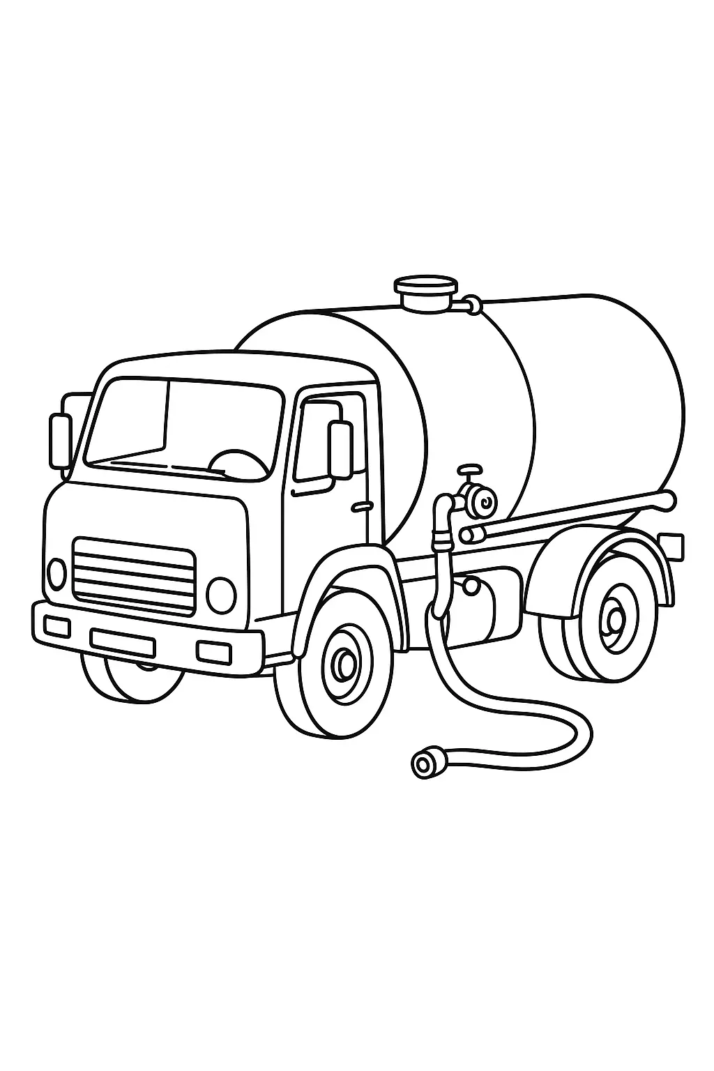 Trucks Coloring Pages – 035