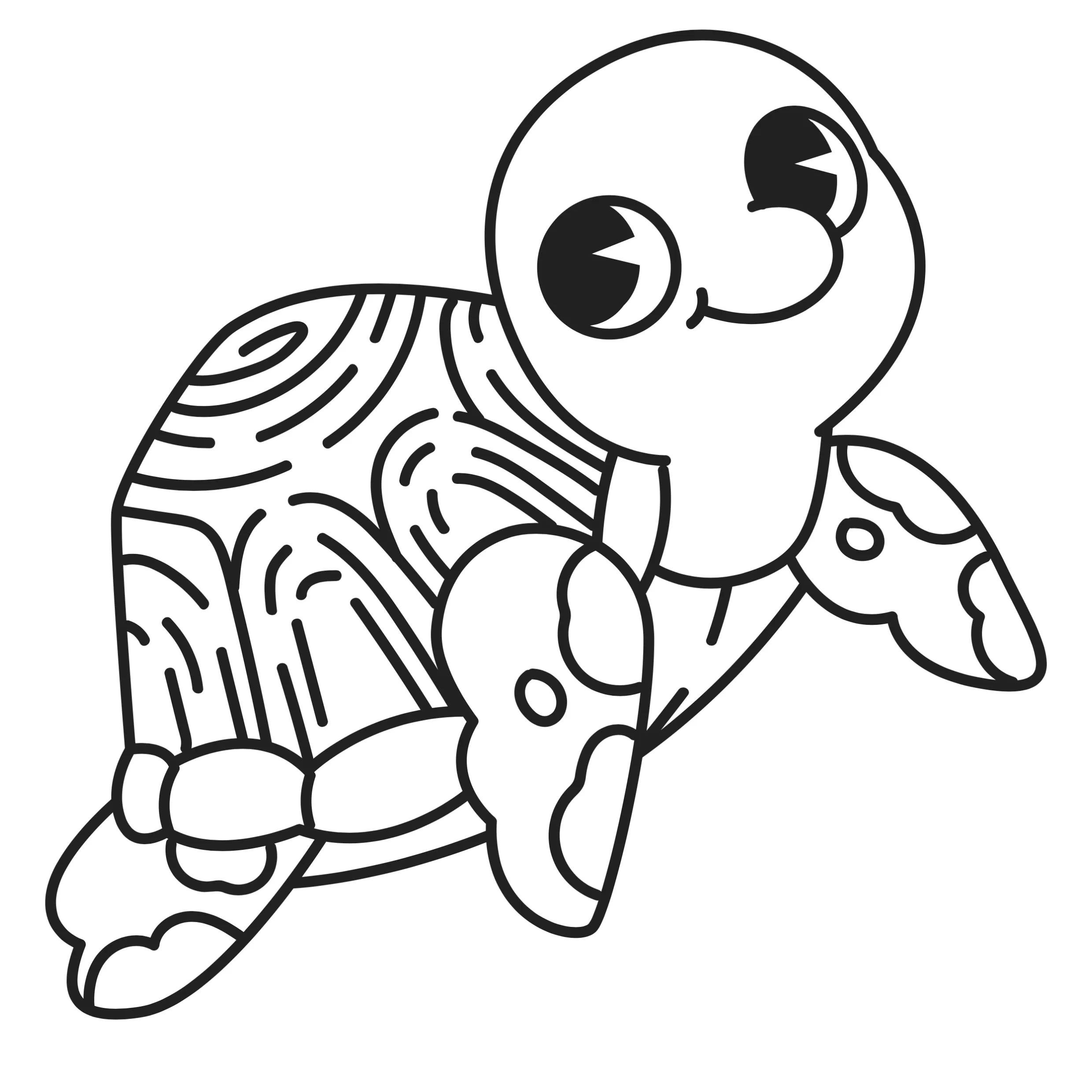 Turtles Coloring Pages – 024
