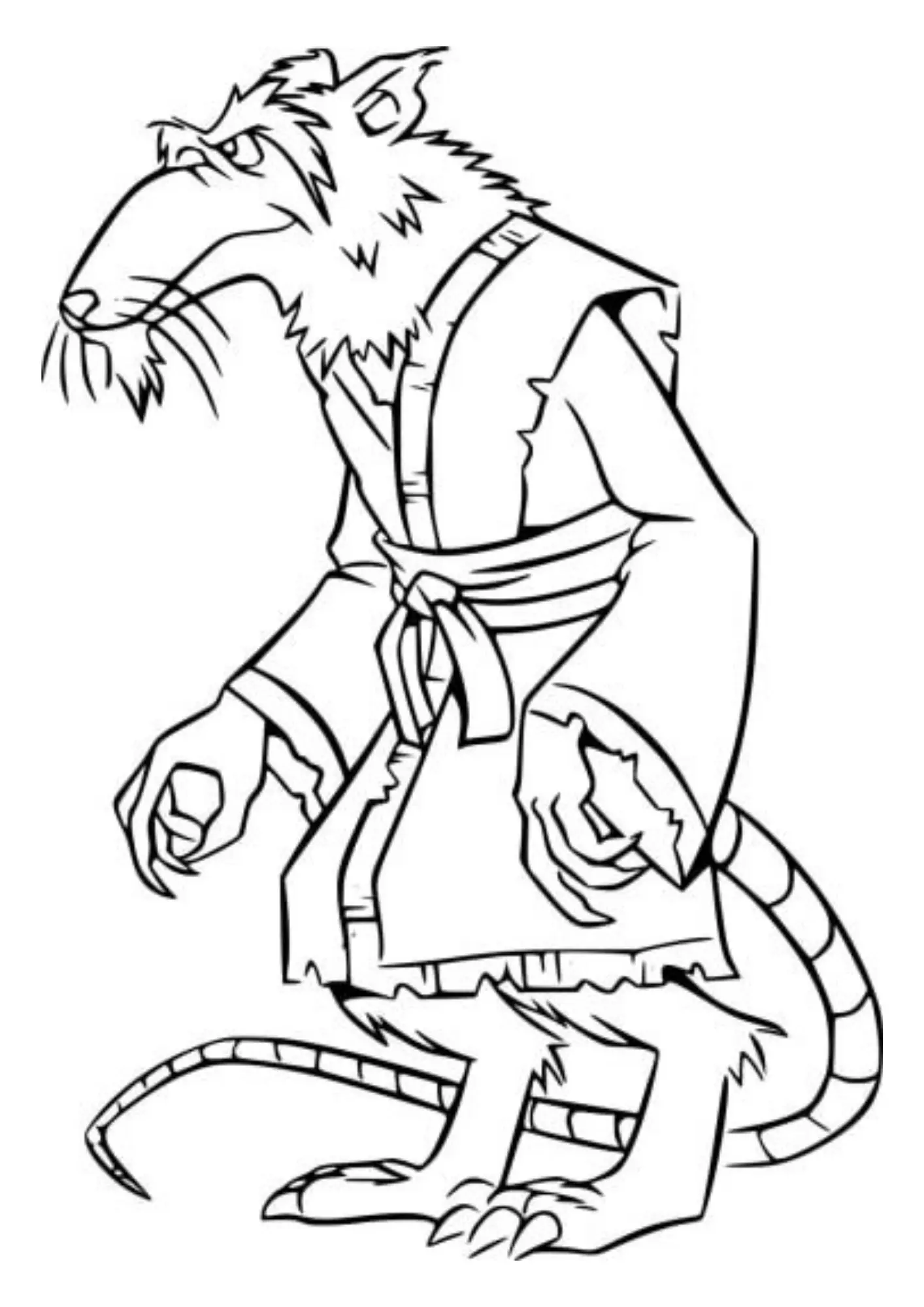 Turtles Ninja Coloring Pages – 028