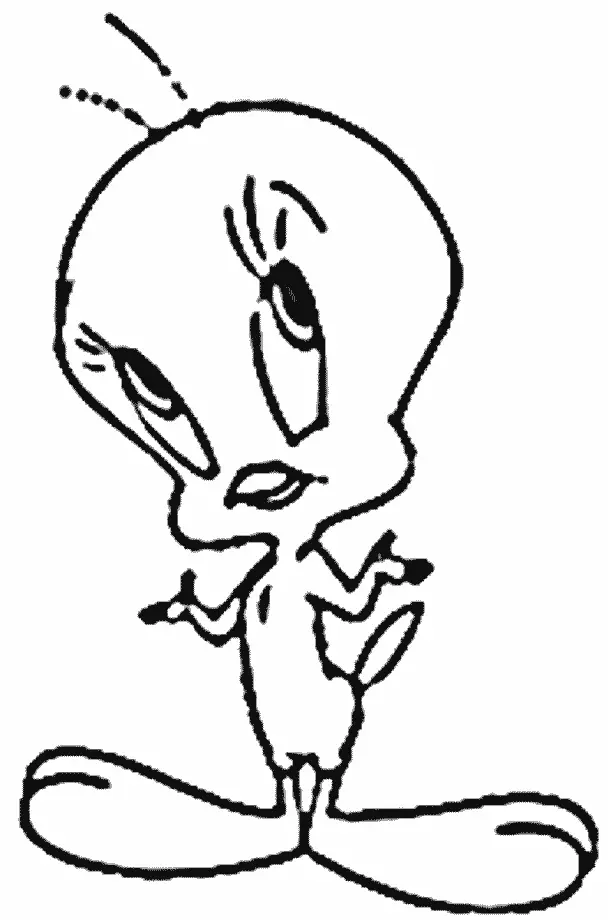 Tweety Coloring Pages – 004