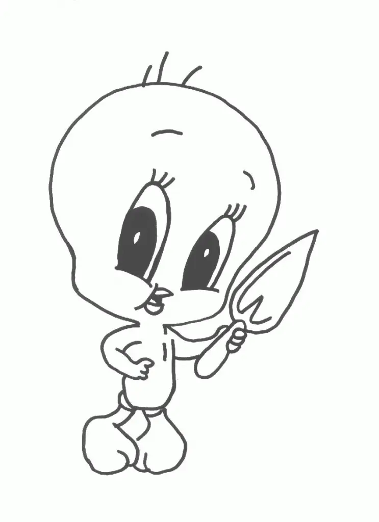 Tweety Coloring Pages – 012