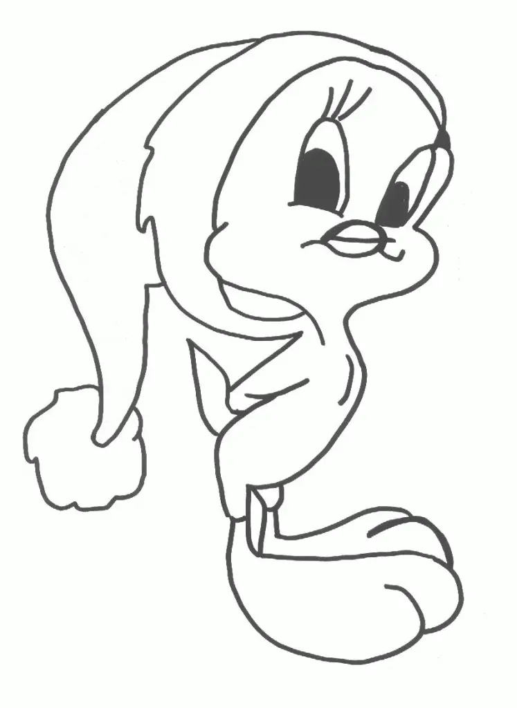 Tweety Coloring Pages – 014