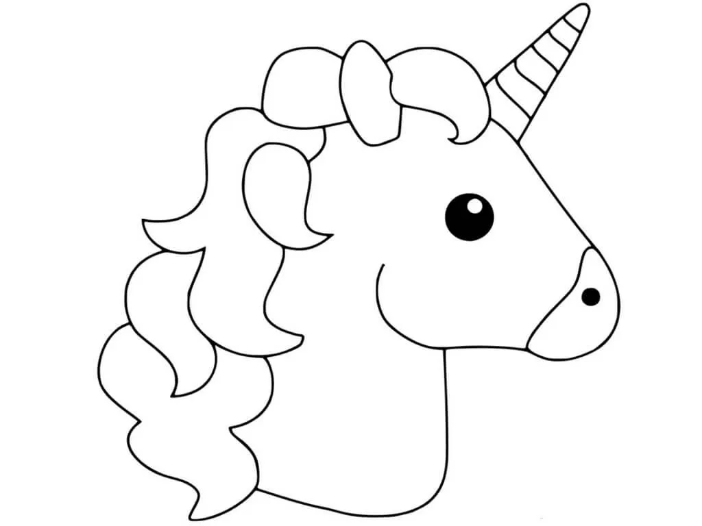 Unicorn Coloring Pages – 003