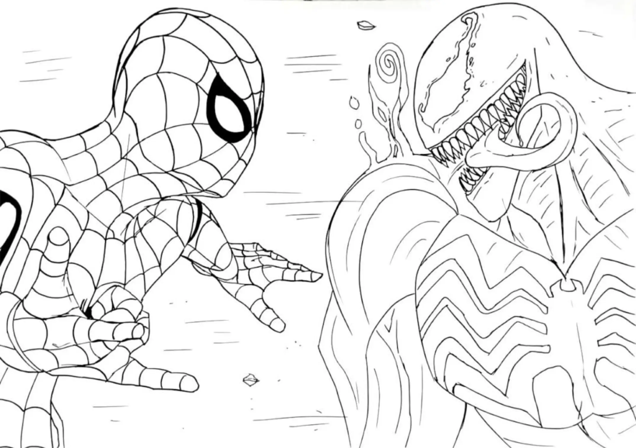 Venom Coloring Pages – 008