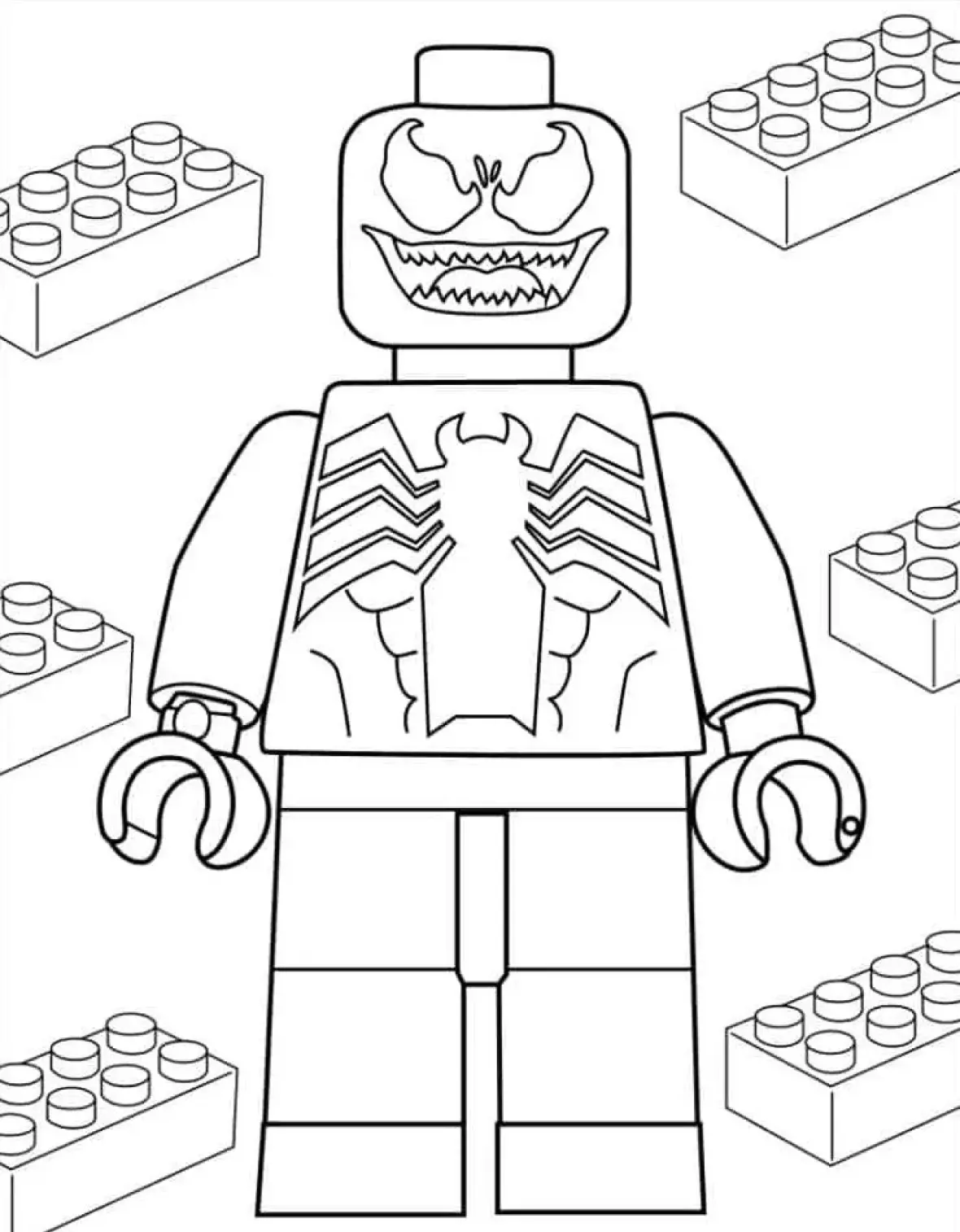 Venom Coloring Pages – 009