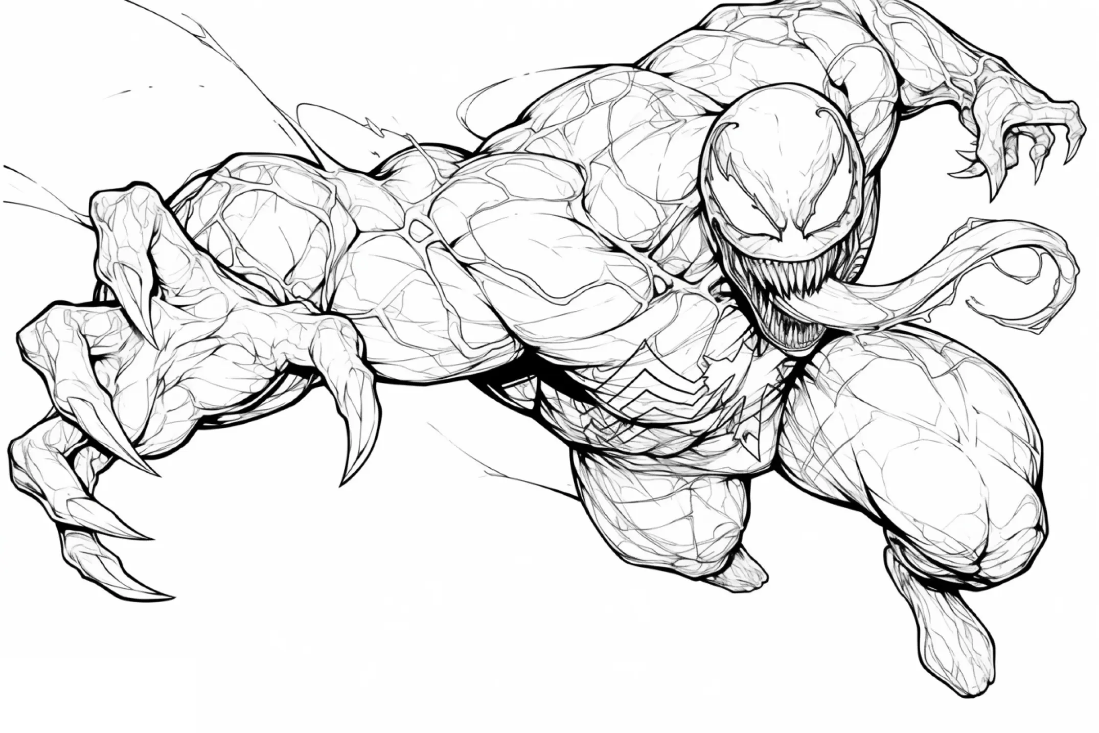 Venom Coloring Pages – 011