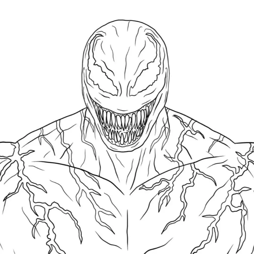 Venom Coloring Pages – 015