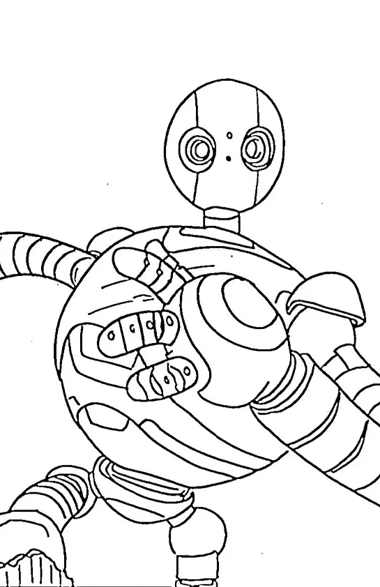Wild Robot Coloring Pages – 014