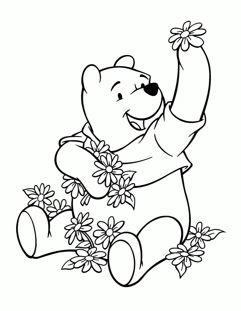 Winnie The Pooh Coloring Pages – 002