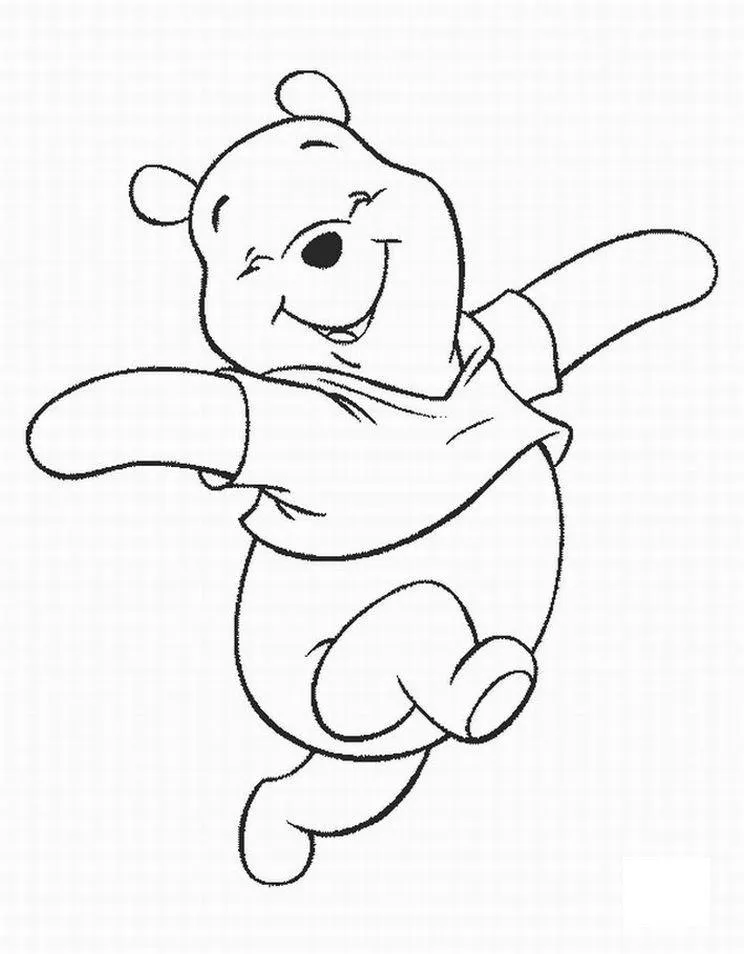 Winnie The Pooh Coloring Pages – 004