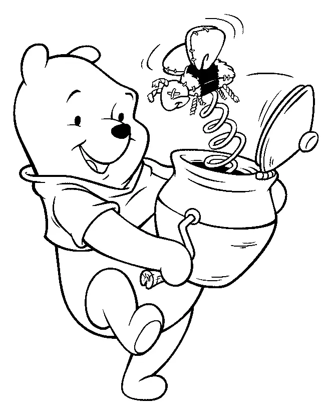 Winnie The Pooh Coloring Pages – 006
