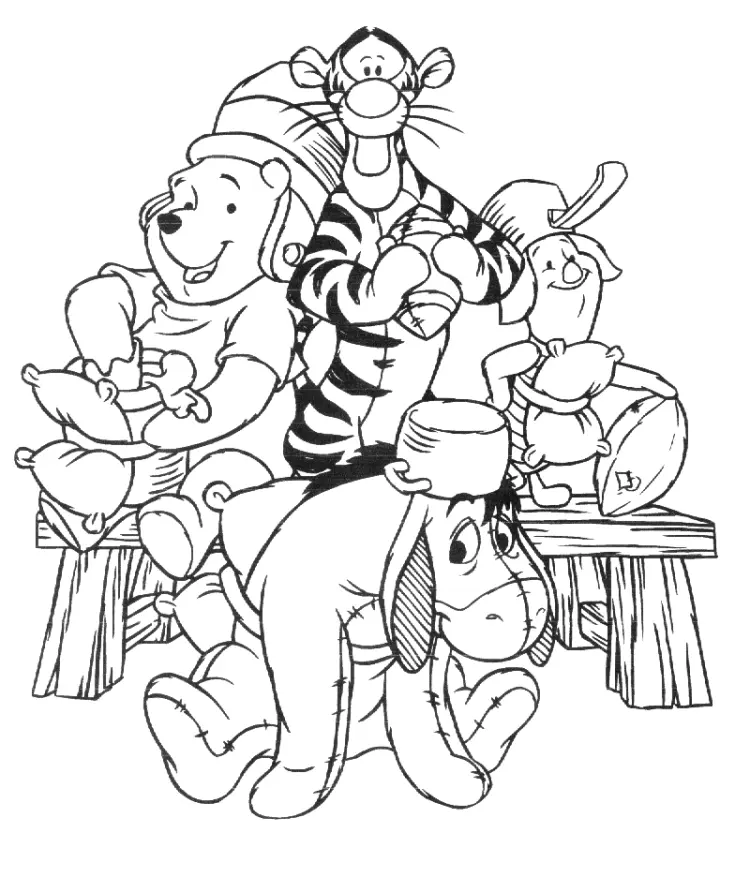 Winnie The Pooh Coloring Pages – 007