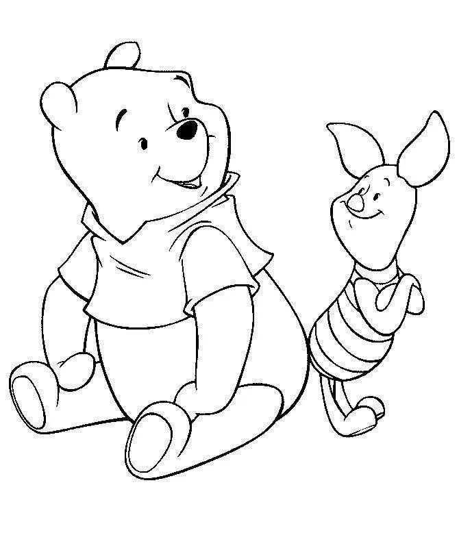 Winnie The Pooh Coloring Pages – 008