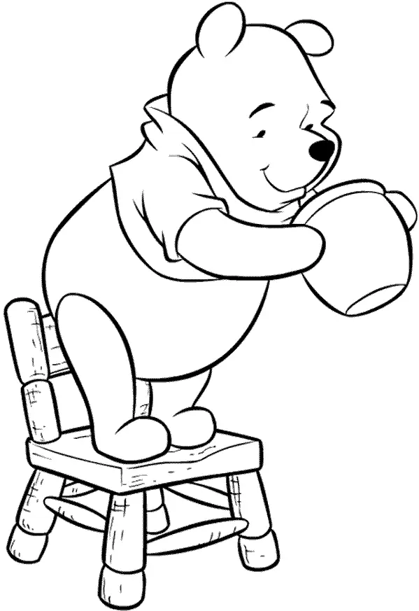 Winnie The Pooh Coloring Pages – 013