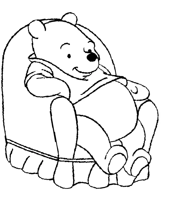 Winnie The Pooh Coloring Pages – 014