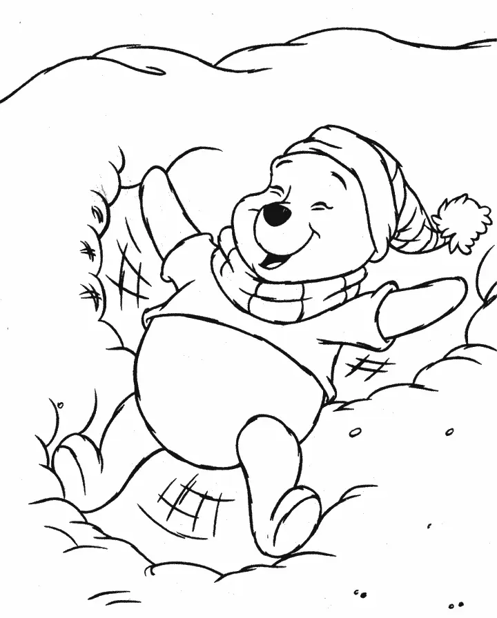 Winnie The Pooh Coloring Pages – 015