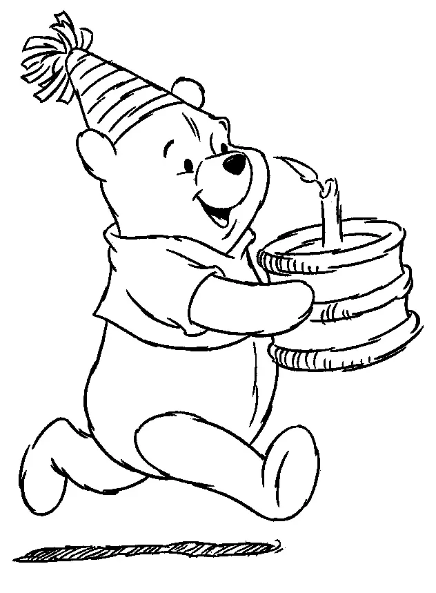 Winnie The Pooh Coloring Pages – 019