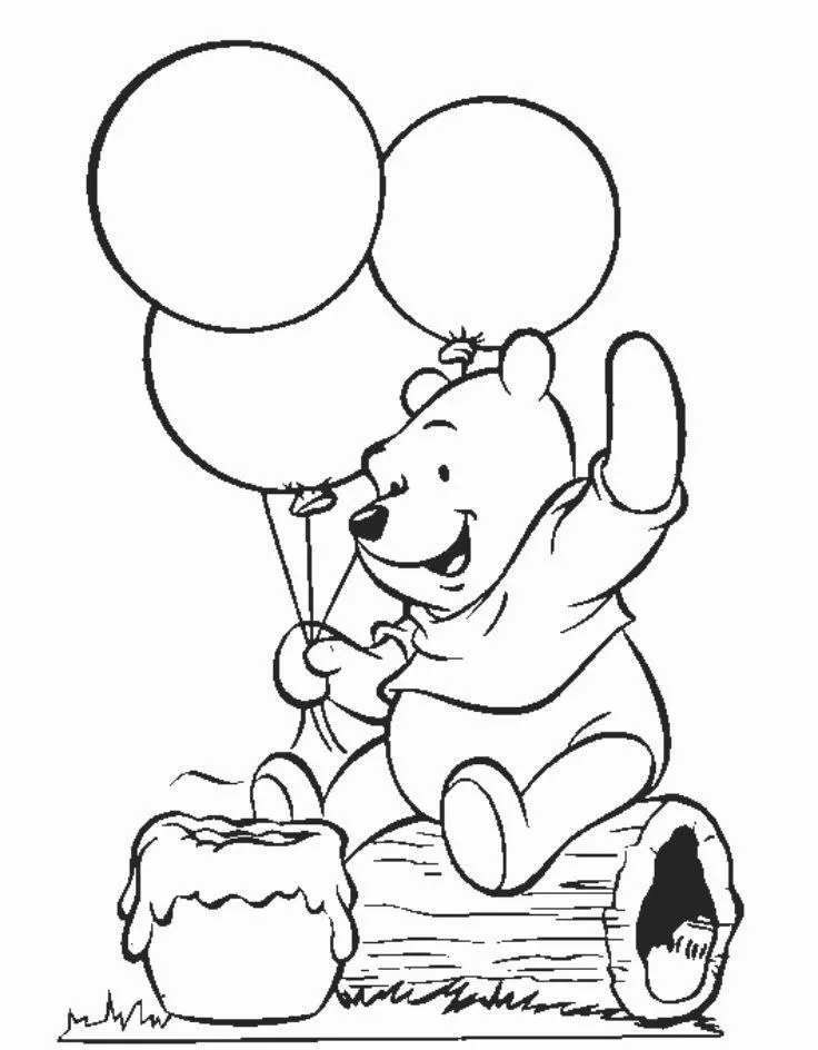 Winnie The Pooh Coloring Pages – 023