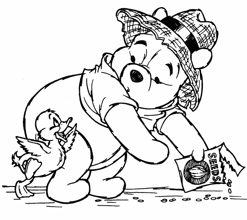 Winnie The Pooh Coloring Pages – 024
