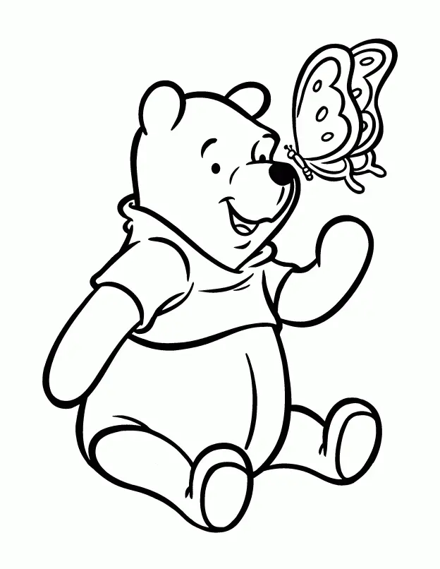 Winnie The Pooh Coloring Pages – 025