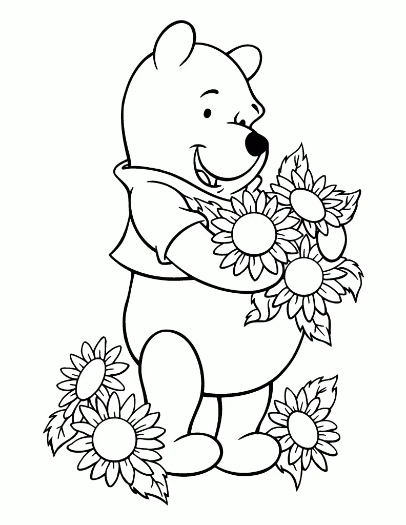 Winnie The Pooh Coloring Pages – 027