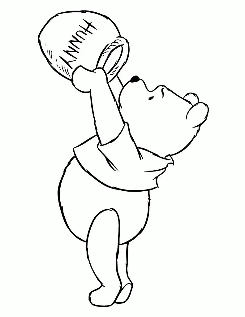 Winnie The Pooh Coloring Pages – 029