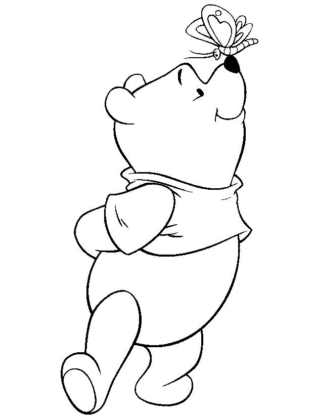 Winnie The Pooh Coloring Pages – 031