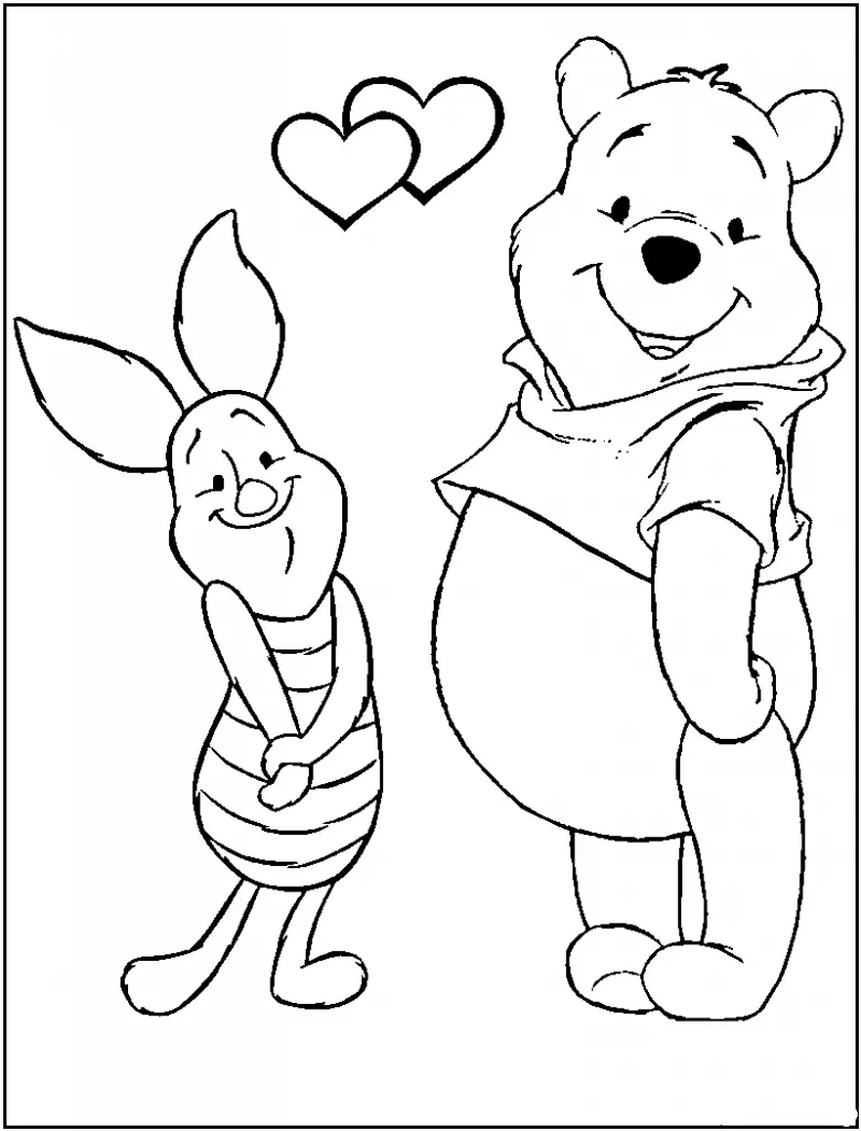 Winnie The Pooh Coloring Pages – 032