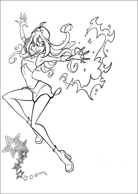 Winx Club Coloring Pages – 003