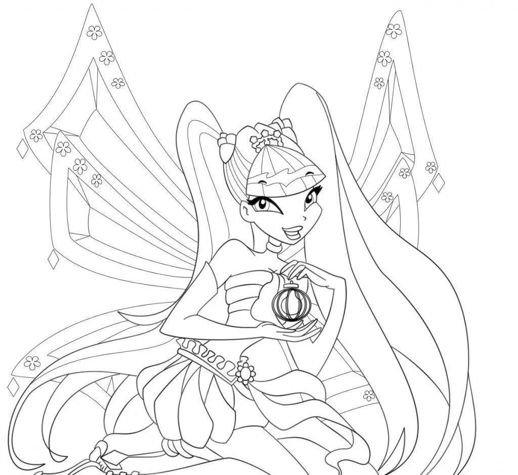 Winx Club Coloring Pages – 014