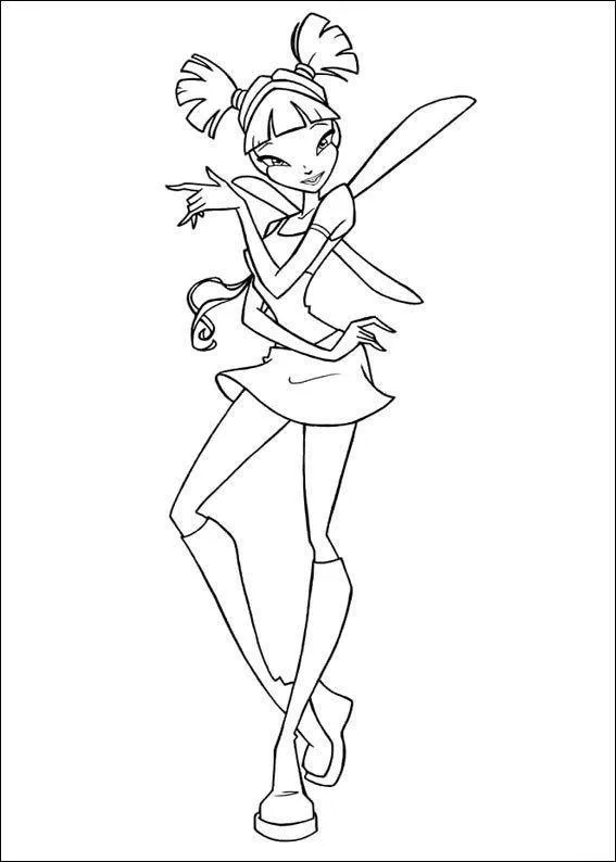 Winx Club Coloring Pages – 015