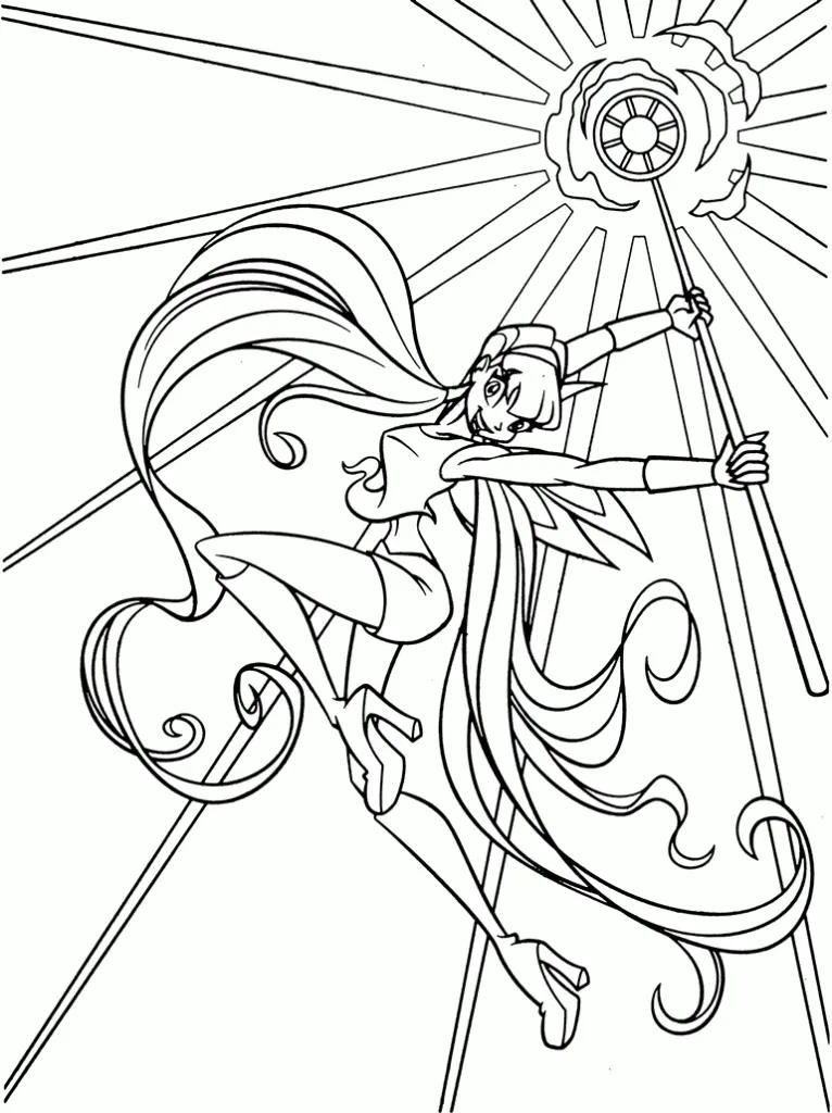 Winx Club Coloring Pages – 020