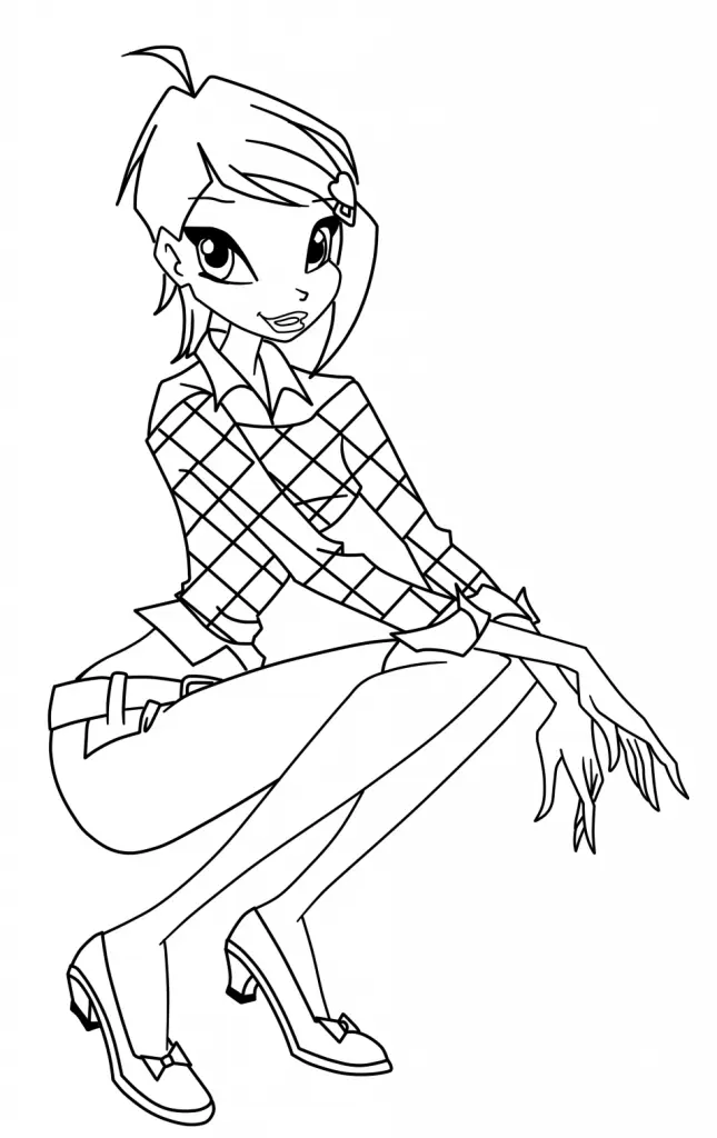 Winx Club Coloring Pages – 024