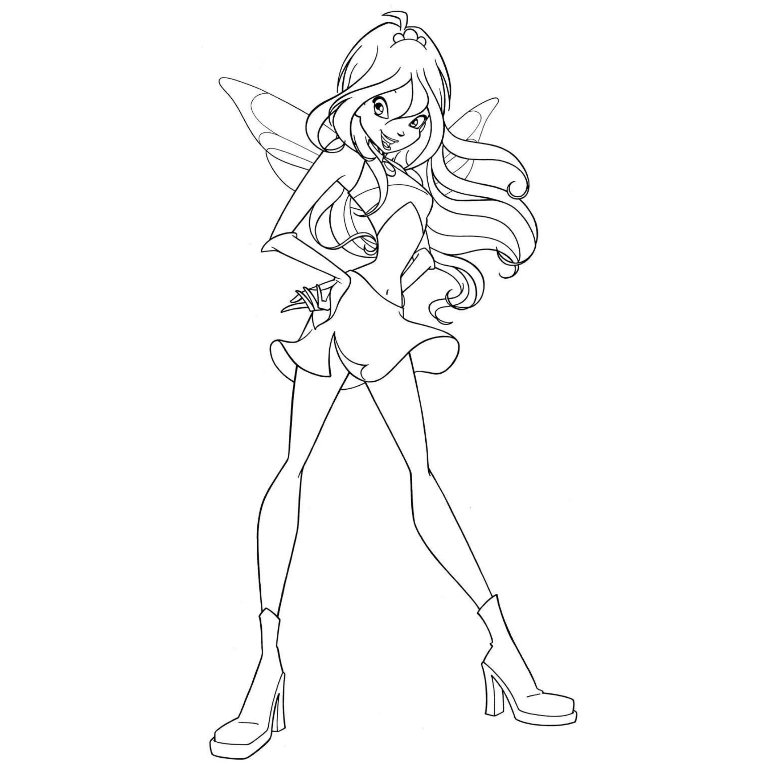 Winx Club Coloring Pages – 032