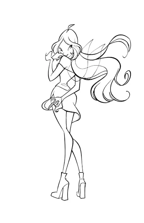 Winx Club Coloring Pages – 041
