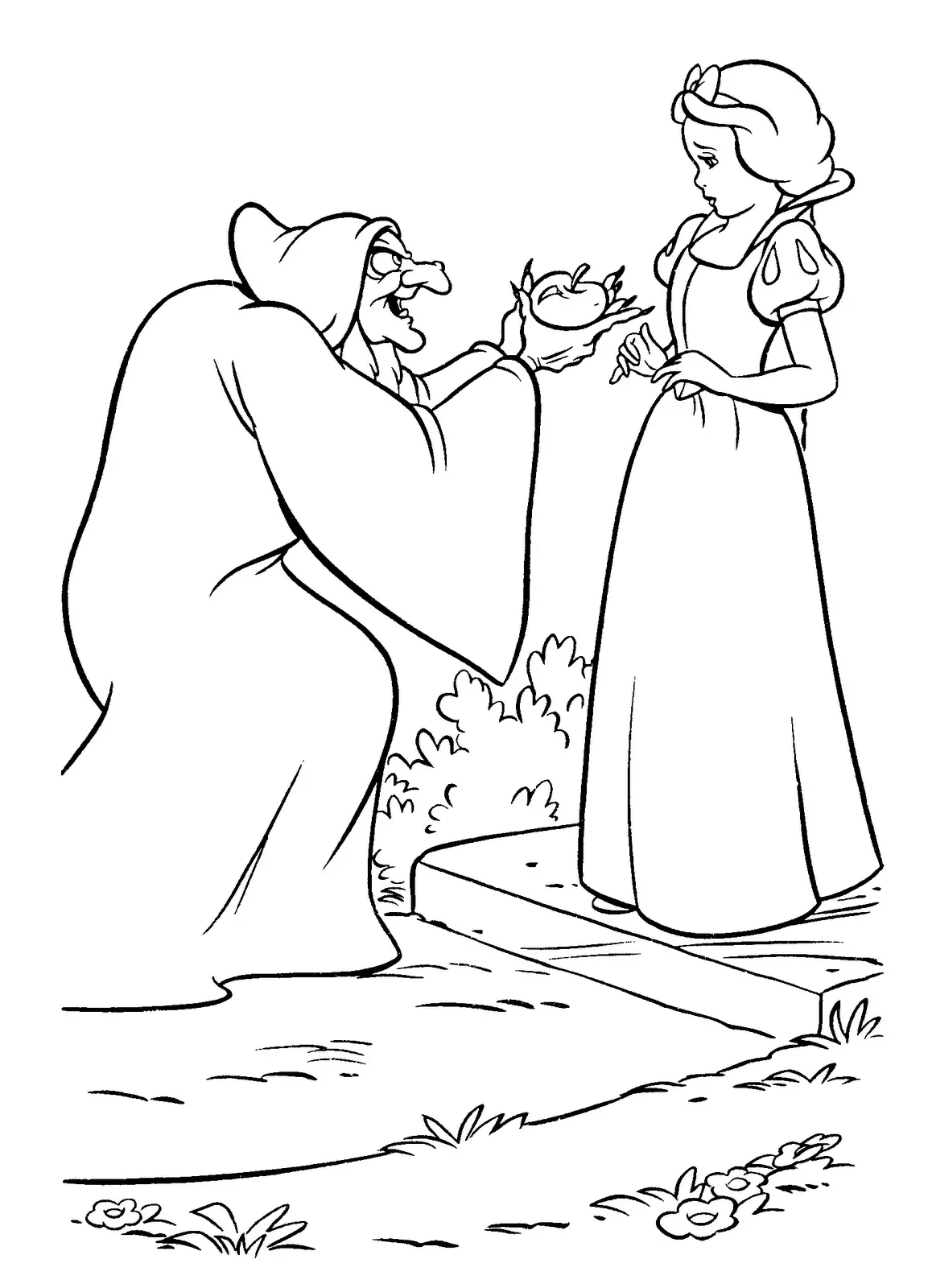 Witch Coloring Pages – 007