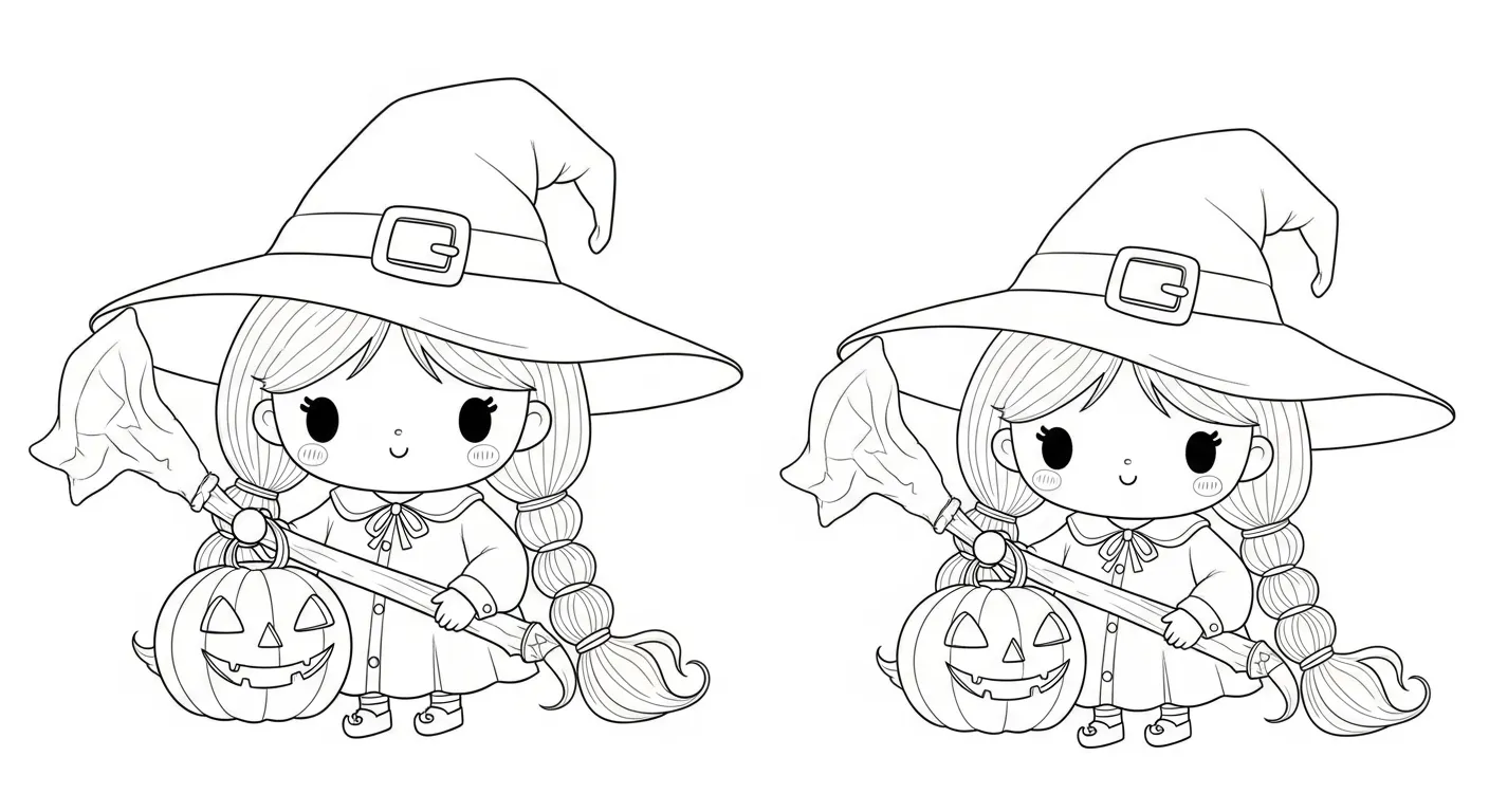 Witch Coloring Pages – 015